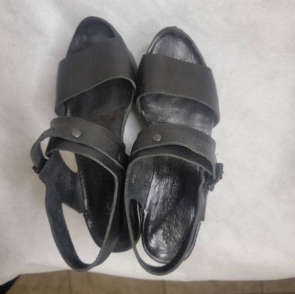 Trippen Fancy platform sandals happy geisha black leather size36 - Picture 3 of 16